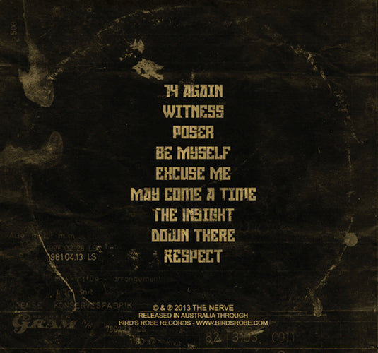 NERVE-- THE - Audiodacity - 2