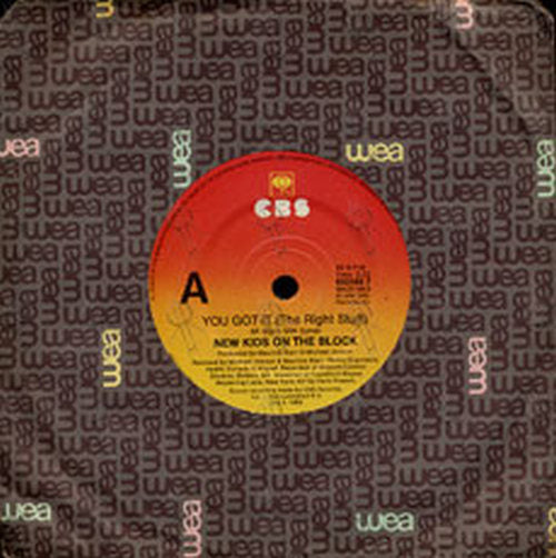 NEW KIDS ON THE BLOCK - You Got It (The Right Stuff) - 1