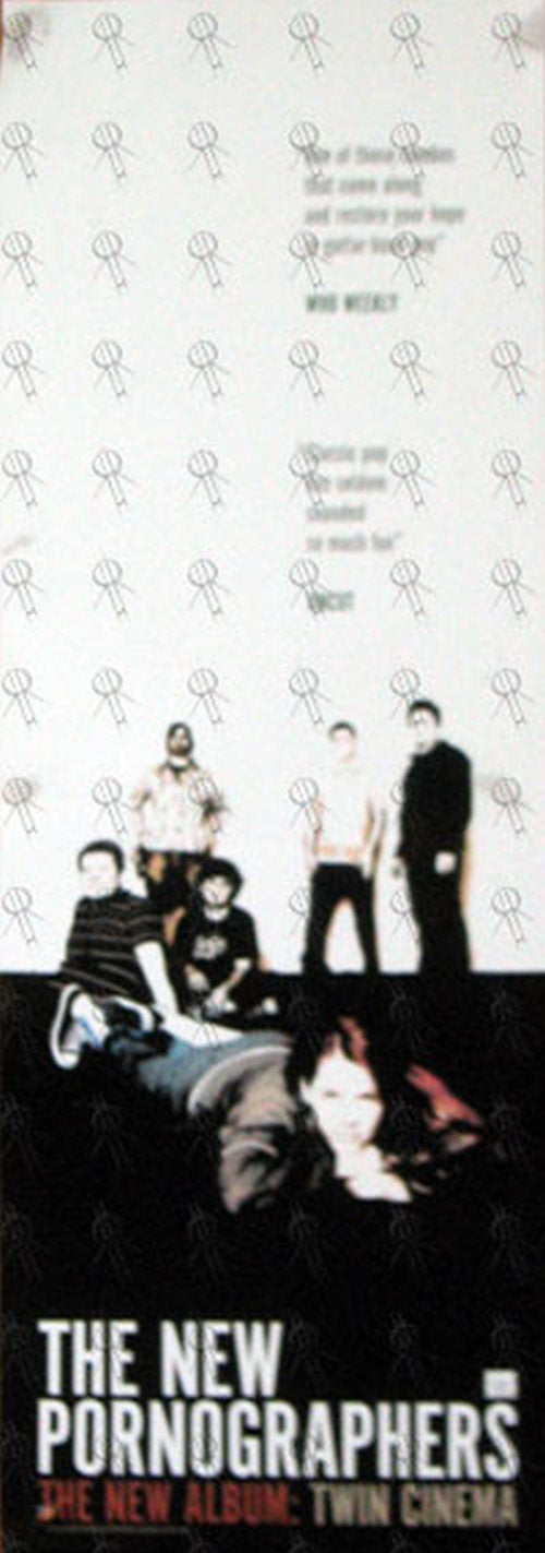NEW PORNOGRAPHERS-- THE - 'Twin Cinema' Album Poster - 1