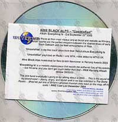 NINE BLACK ALPS - Unsatisfied - 2