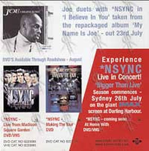 NSYNC - 'Celebrity' CD Slick - 2