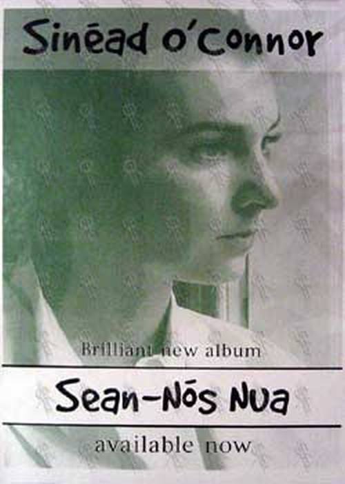 O'CONNOR-- SINEAD - 'Sean-Nos Nua' Album Poster - 1