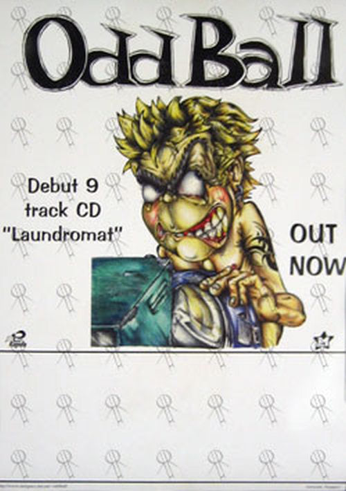 ODD BALL - 'Laundromat' Album Poster - 1