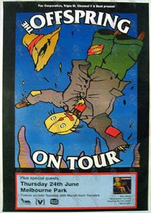 OFFSPRING-- THE - 'Melbourne Park - Thursday 24th June 1999 Show Poster - 1