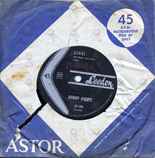 O'KEEFE-- JOHNNY - Sing! / To Love - 1