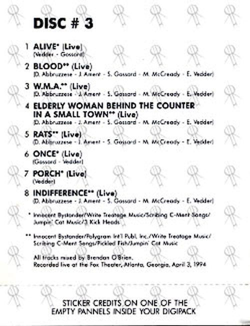 PEARL JAM - Dissident - 3