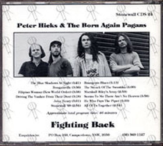 PETER HICKS & THE BORN AGAIN PAGANS - Fighting Back - 2