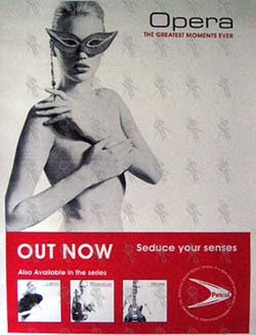 PETROL RECORDS - 'Opera - The Greatest Moments Ever' Album Poster - 1