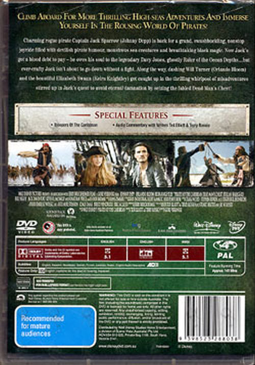 PIRATES OF THE CARRIBEAN - Pirates Of The Carribean: Dead Man's Chest - 2