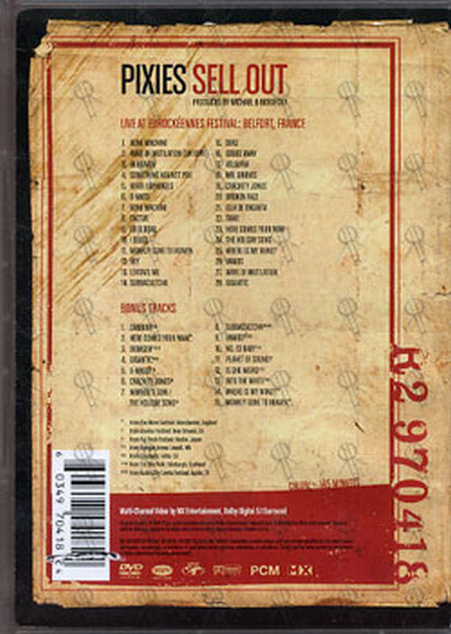 PIXIES - Sell Out: 2004 Reunion Tour - 2