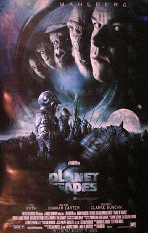 PLANET OF THE APES - 'Planet Of The Apes' Advance Cinema Promo Poster - 1
