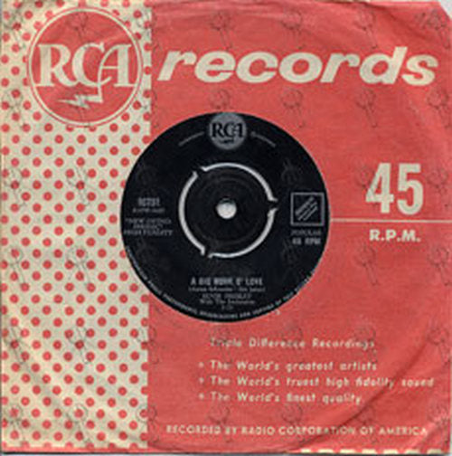 PRESLEY-- ELVIS - A Big Hunk O' Love - 1