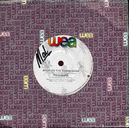 PRETENDERS-- THE - Back On The Chain Gang - 1