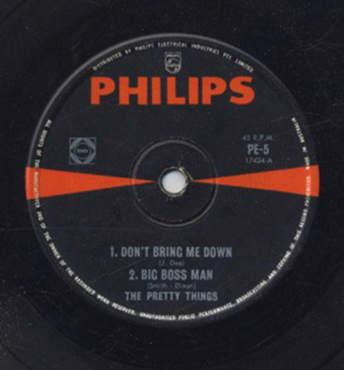 PRETTY THINGS-- THE - Rosalyn / Don't Bring Me Down / We'll Be Together / Big Boss Man - 3