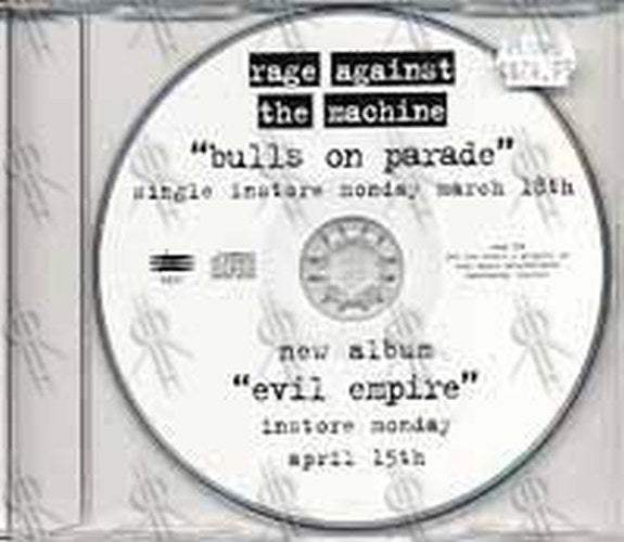 RAGE AGAINST THE MACHINE - Bulls On Parade - 1