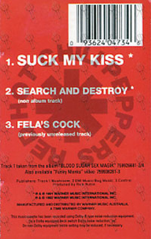 RED HOT CHILI PEPPERS - Suck My Kiss - 2
