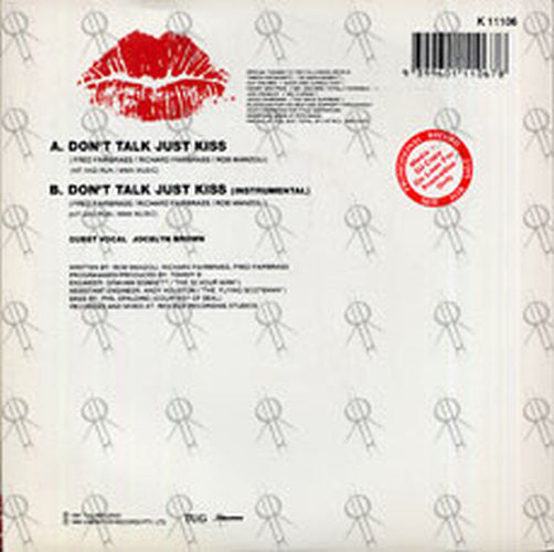 RIGHT SAID FRED - Don't Talk Just Kiss - 2