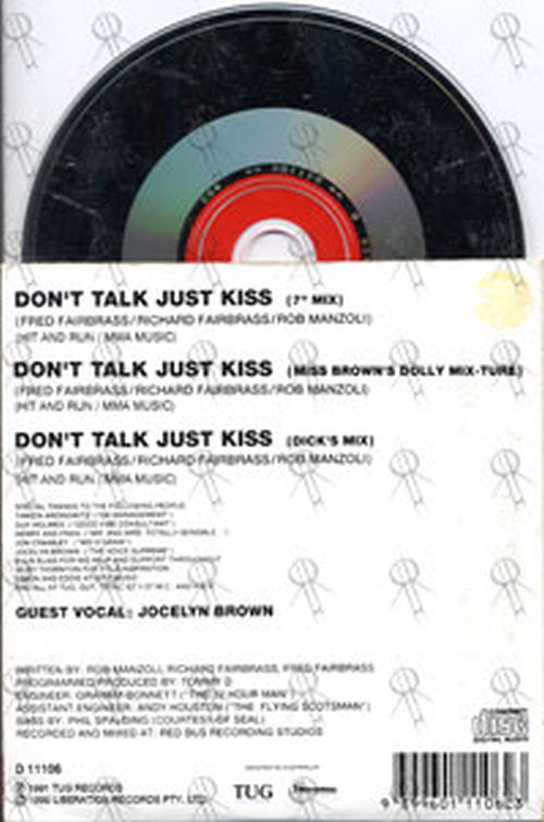 RIGHT SAID FRED - Don't Talk Just Kiss - 2