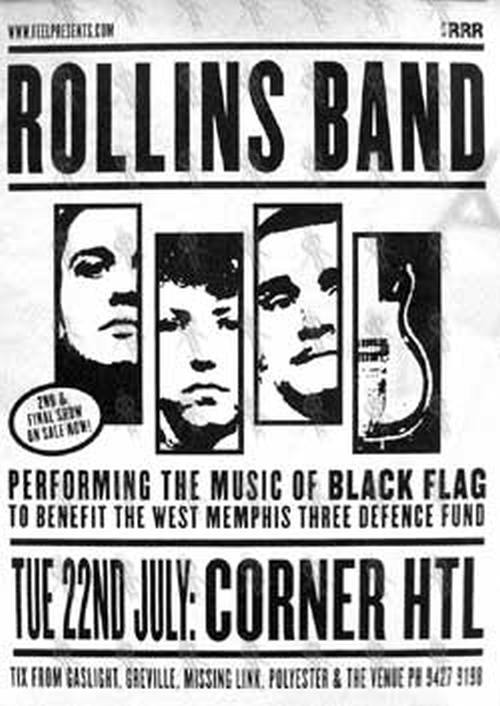 ROLLINS BAND - 'Corner Hotel