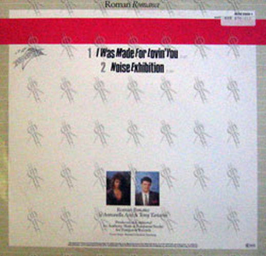 ROMAN ROMANCE - I Was Made For Lovin' You - 2