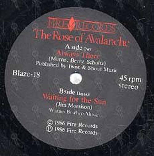 ROSE OF AVALANCHE-- THE - Always There - 3