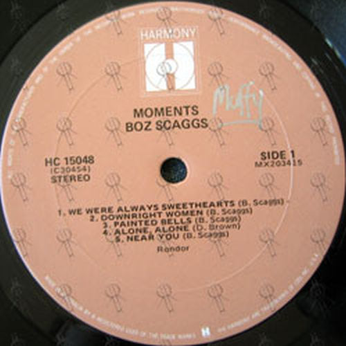 SCAGGS-- BOZ - Moments - 3