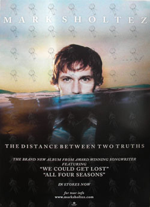 SCHOLTEZ-- MARK - 'The Distance Between Two Truths' Album Poster - 1