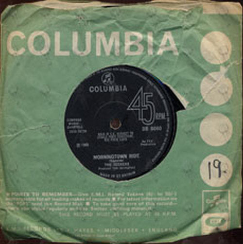 SEEKERS-- THE - Morningtown Ride - 1