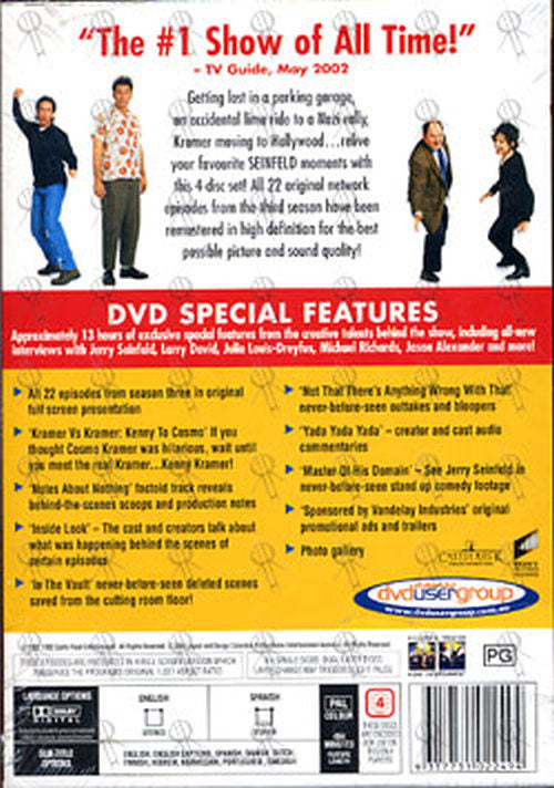 SEINFELD - The Complete 3rd Season - 2