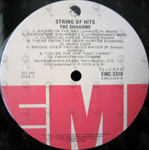 SHADOWS-- THE - String Of Hits - 3
