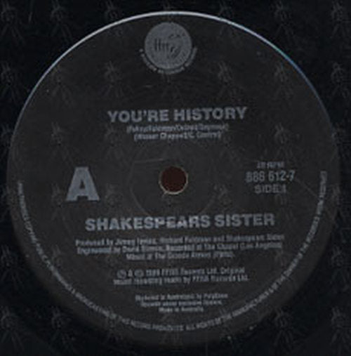 SHAKESPEARS SISTER - You're History - 3