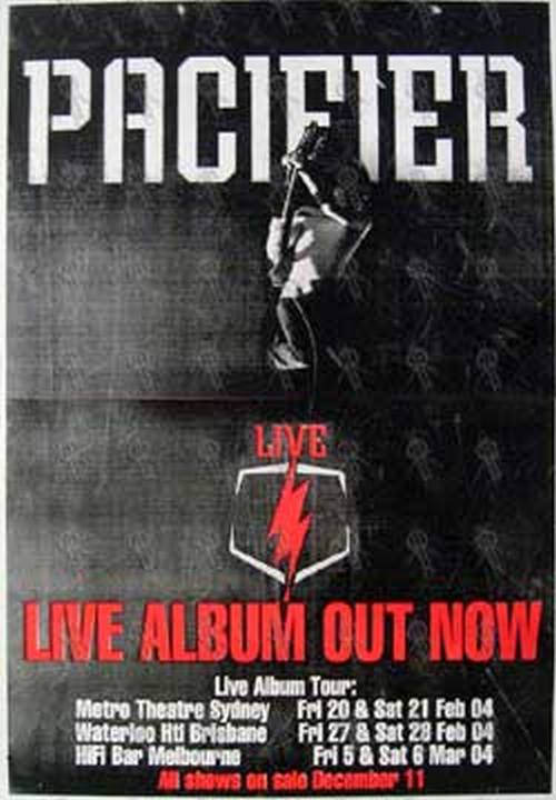 SHIHAD - 'Live' Album And Tour Poster - 1