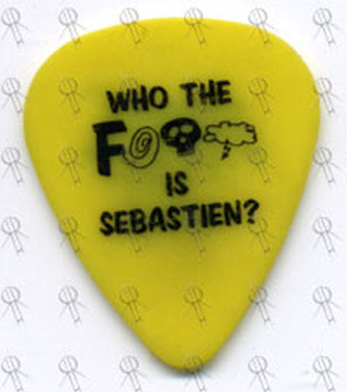 SIMPLE PLAN - Sebastien Lefebvre Guitar Pick - 2