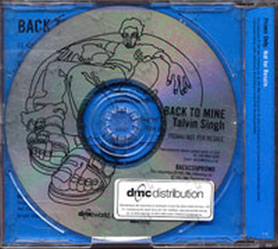 SINGH-- TALVIN - Back To Mine - 2