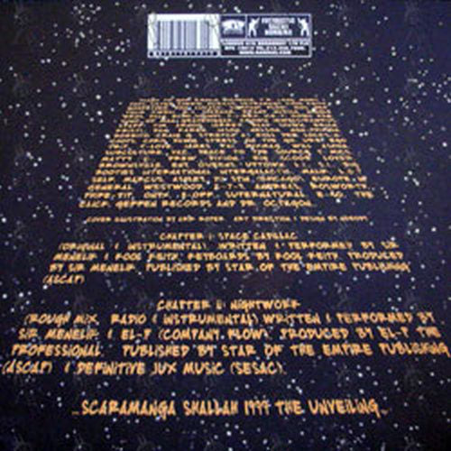 SIR MENELIK AKA CYCLOPS 4000 - Space Cadillac & Nightwork - 2
