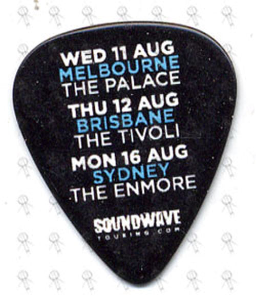 SLASH - Black 'Australian Tour 2010' Guitar Pick - 2