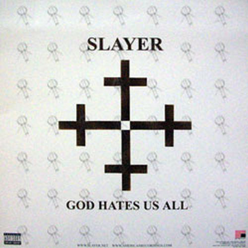 SLAYER - 'God Hates Us All' Promo Flat - 2