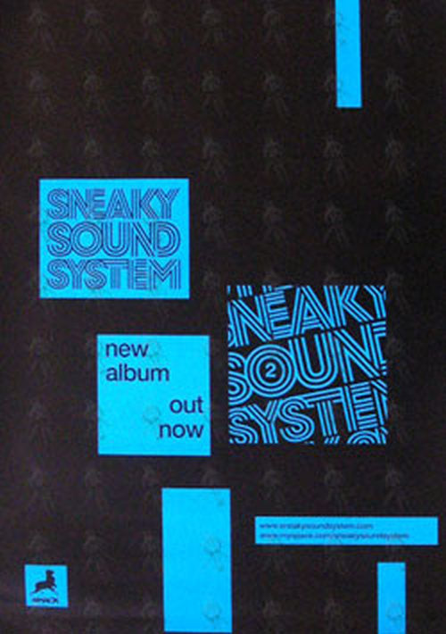 SNEAKY SOUND SYSTEM - 'Sneaky Sound System 2' Album Promo Poster - 1