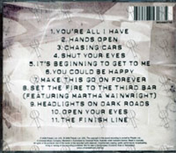 SNOW PATROL - Eyes Open - 2