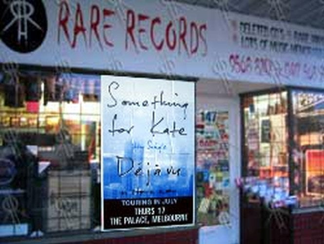 SOMETHING FOR KATE - 'Deja Vu' CD Single Poster - 2