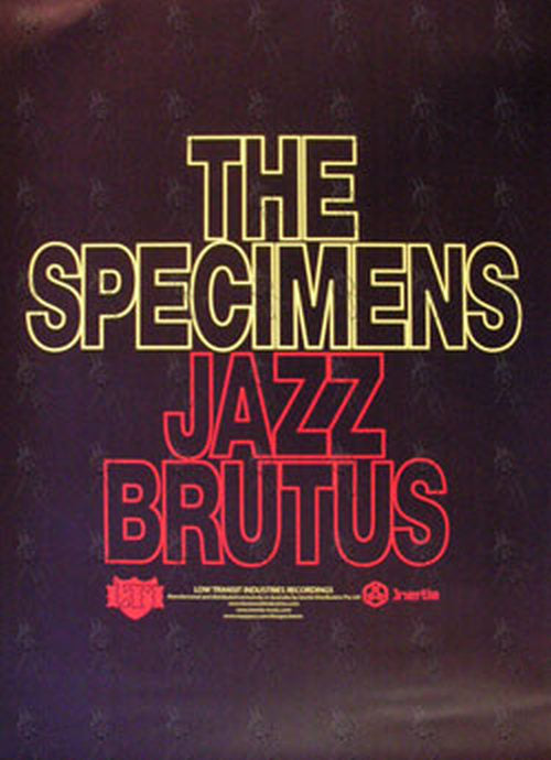 SPECIMENS-- THE - 'Jazz Brutus' Album Promo Poster - 1