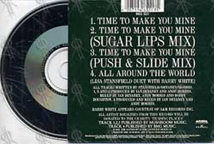 STANSFIELD-- LISA - Time To Make You Mine - 2