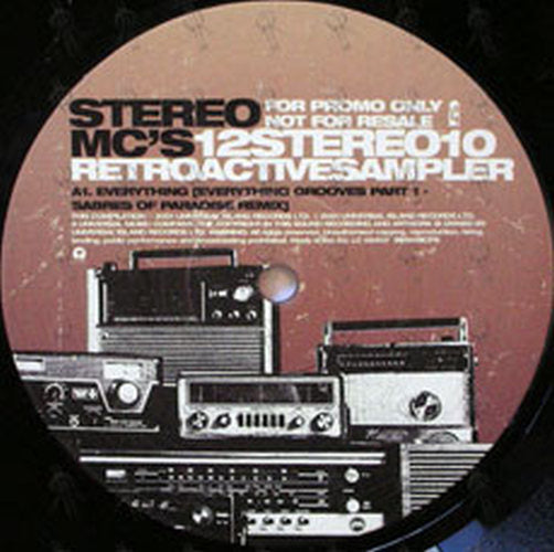 STEREO MC'S - Retroactivesampler - 3