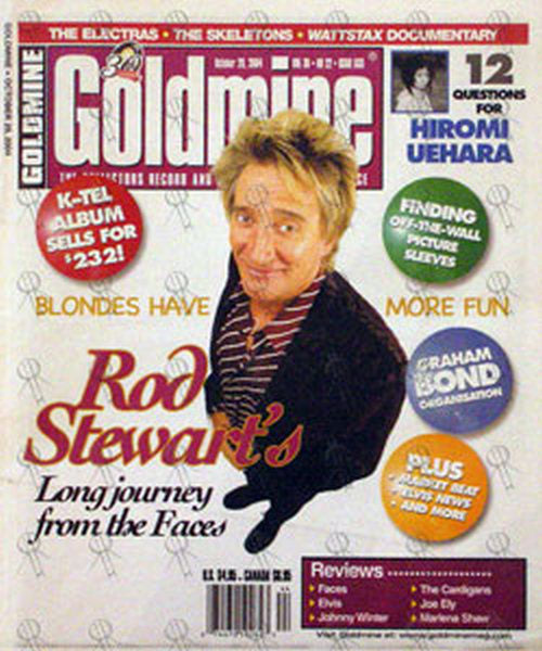 STEWART-- ROD - 'Goldmine' - October 29