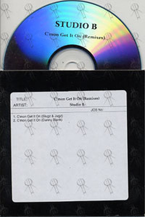 STUDIO B - C'mon Get It On (Remixes) - 1