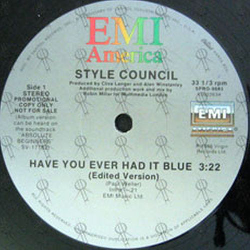 STYLE COUNCIL-- THE - Have You Ever Had It Blue - 2