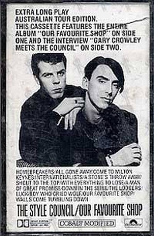 STYLE COUNCIL-- THE - Our Favourite Shop - 1