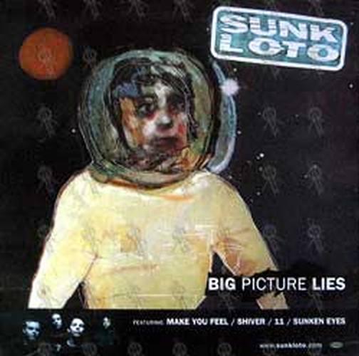 SUNK LOTO - 'Big Picture Lies' Album Poster - 1
