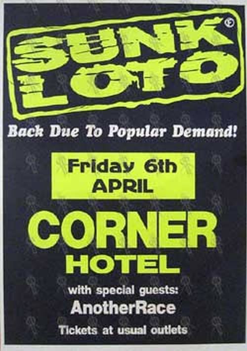 SUNK LOTO - 'Corner Hotel