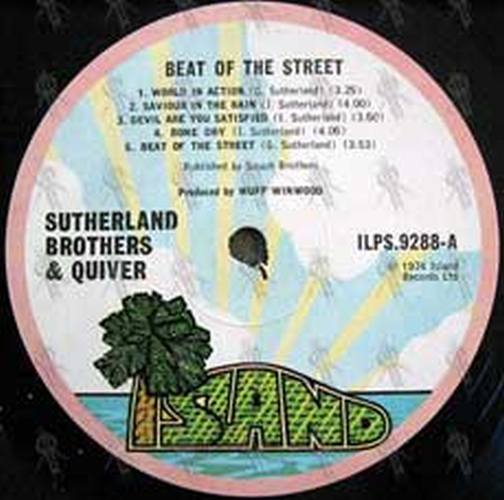 SUTHERLAND BROTHERS & QUIVER - Beat Of The Street - 4